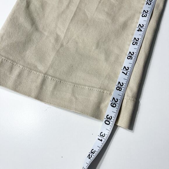 Cotton-On Straight Leg High Rise Chino Pants Sz 4 Tan 4 Pockets Preppy School‎ - Picture 11 of 11